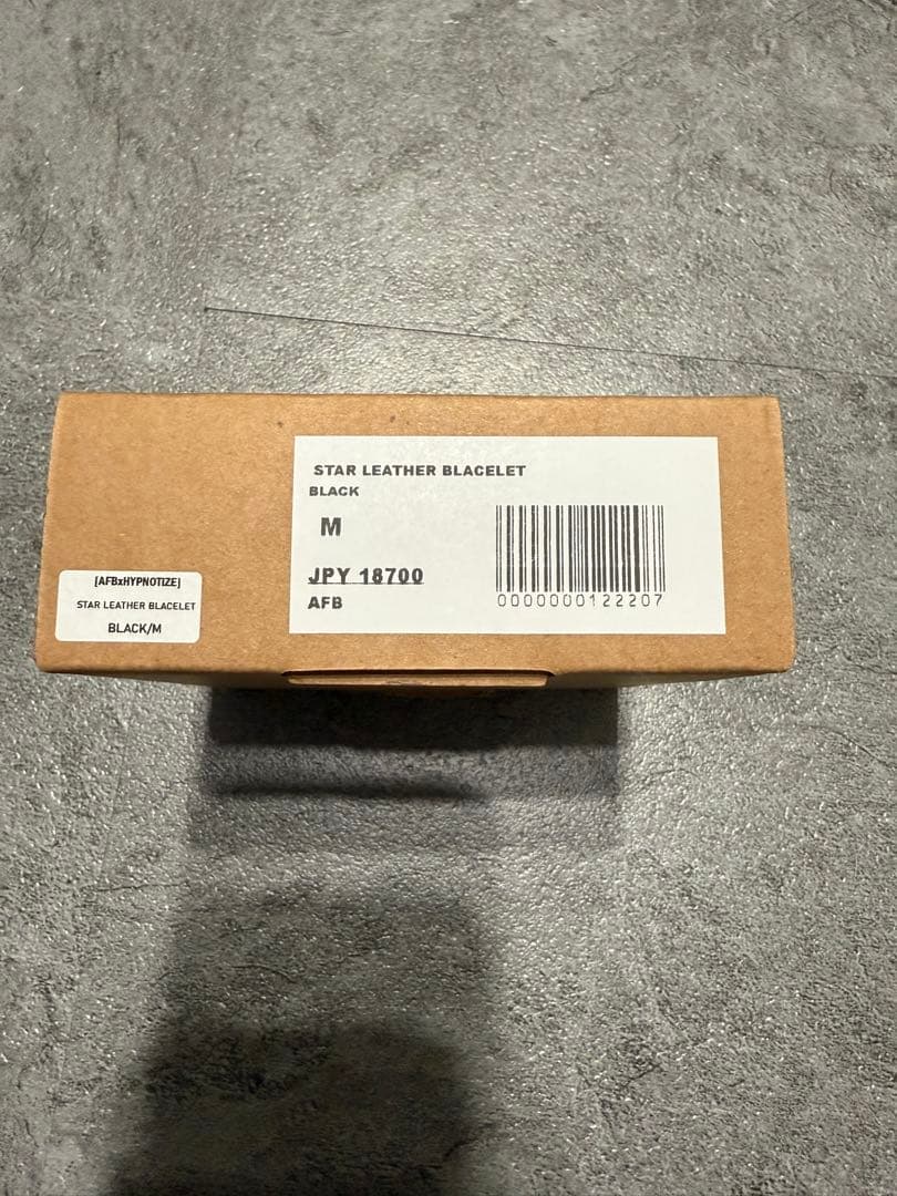 AFB ブレスレット 黒 サイズM 完売品