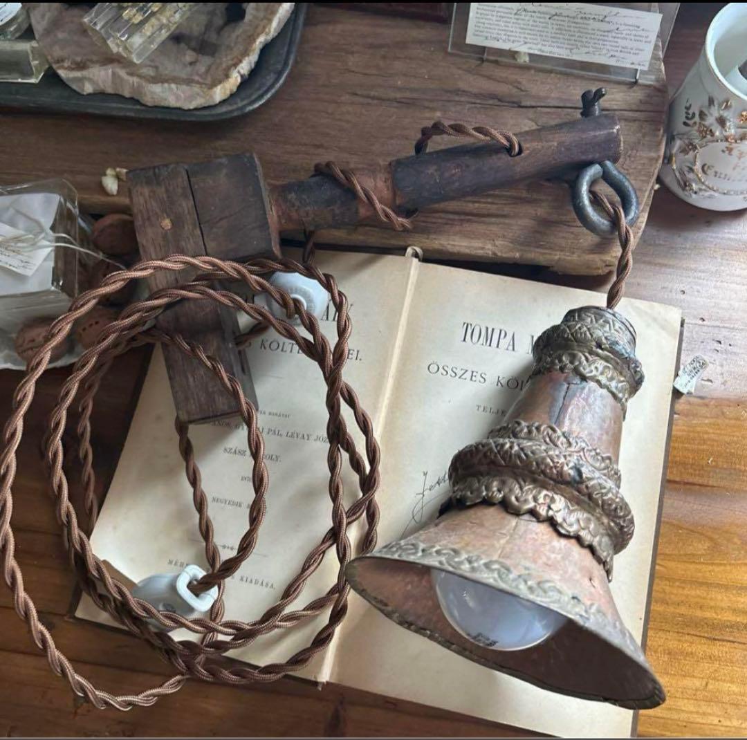 チベット ギャリン ベル 楽器 ライト 古道具 アンティーク