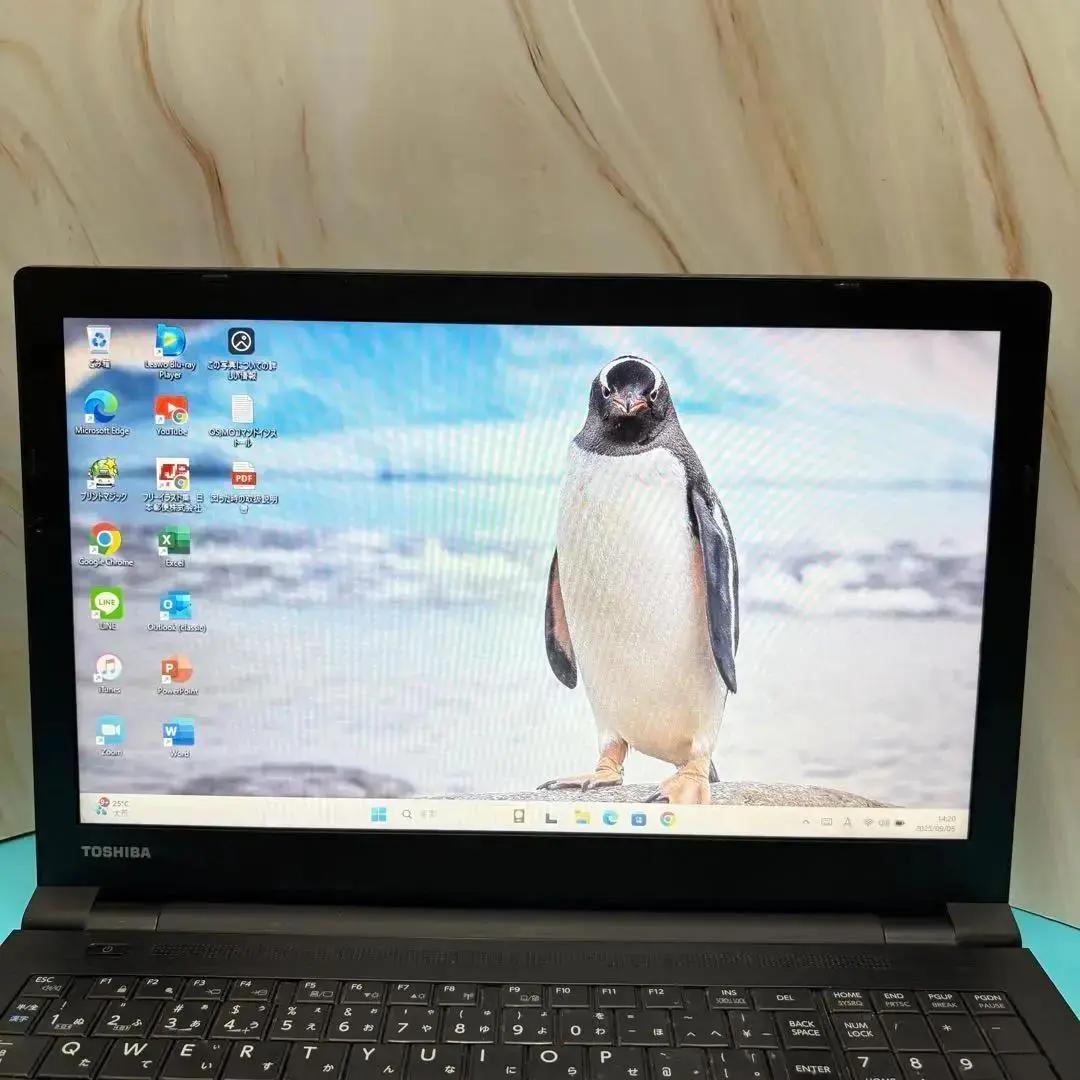 【早い者勝ち‼】【Office付】★東芝ノートPC★新品SSD搭載！メモリ8GB