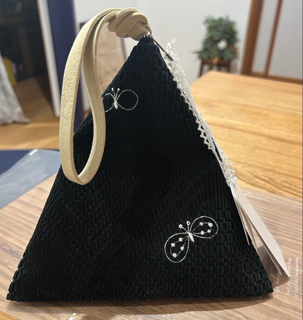 ミナペルホネン　バッグ(コーデュロイ)