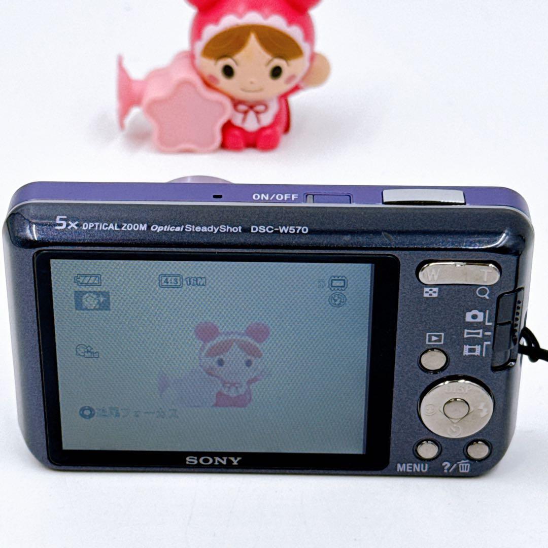 SONY Cyber-shot DSC-W570 コンパクトデジタルカメラ