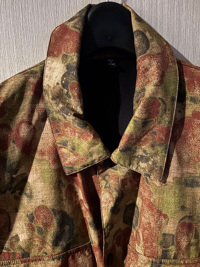 MCQ ALEXANDER MCQUEENカモ柄　ミリタリージャケット L