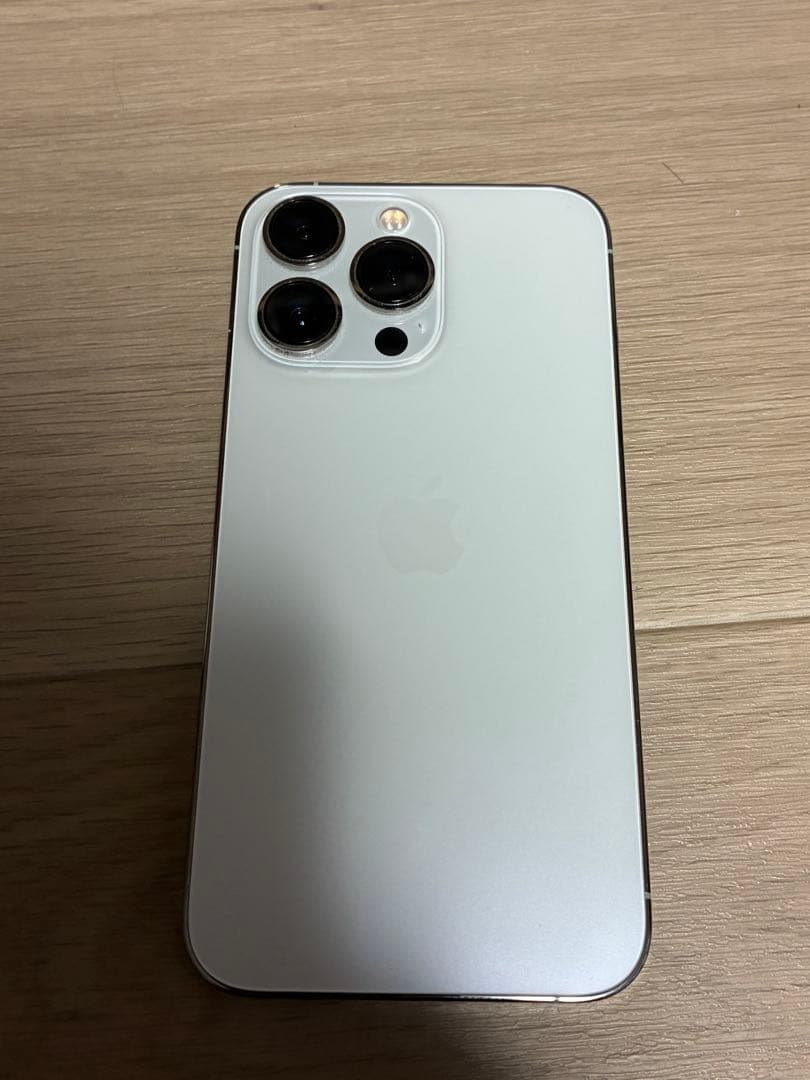 ◾️iPhone13Pro 128G ホワイト　画面液晶漏れ有　全体の状態✖️