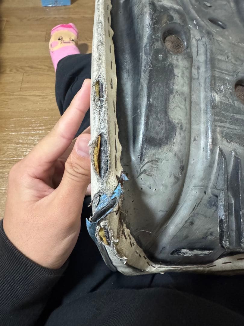 CBR400F三段シート