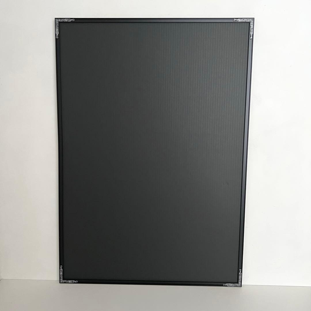 【新品・額装付・ラスト1点】柚木沙弥郎 ポスター 「隅」限定 日本民藝館