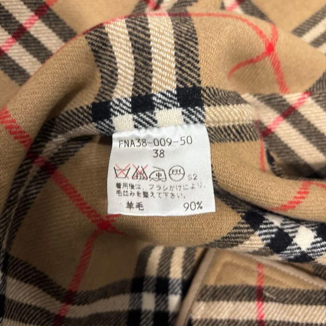 【幻の逸品】バーバリーズ　カシミヤウール　ダブルチェスターコート　金ボタン