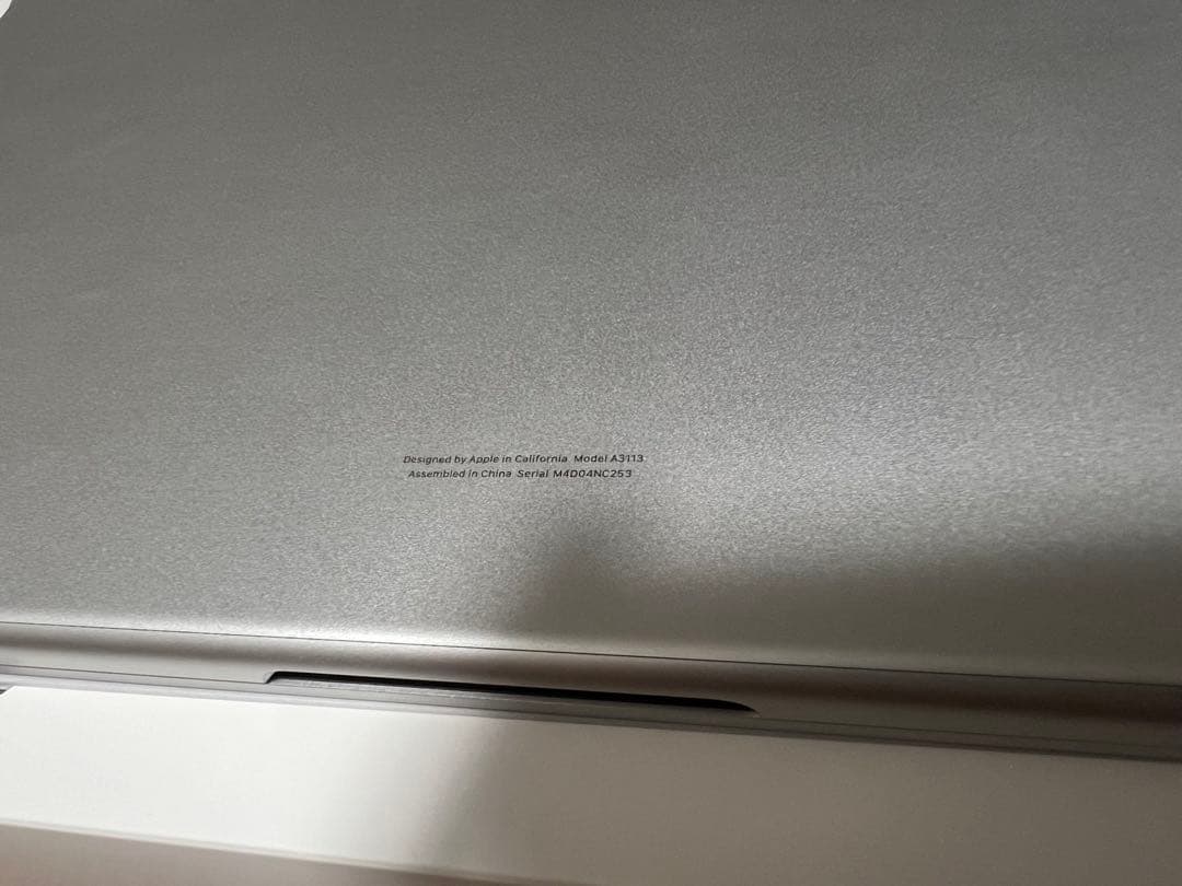 MacBook Air M3 2024モデル