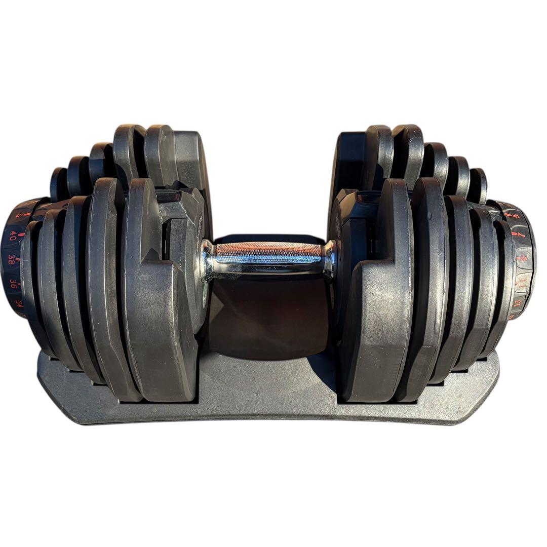 【動作確認済】DUMBBELL 可変式ダンベル 40kg ①