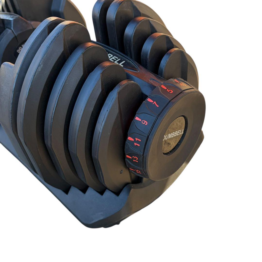 【動作確認済】DUMBBELL 可変式ダンベル 40kg ①