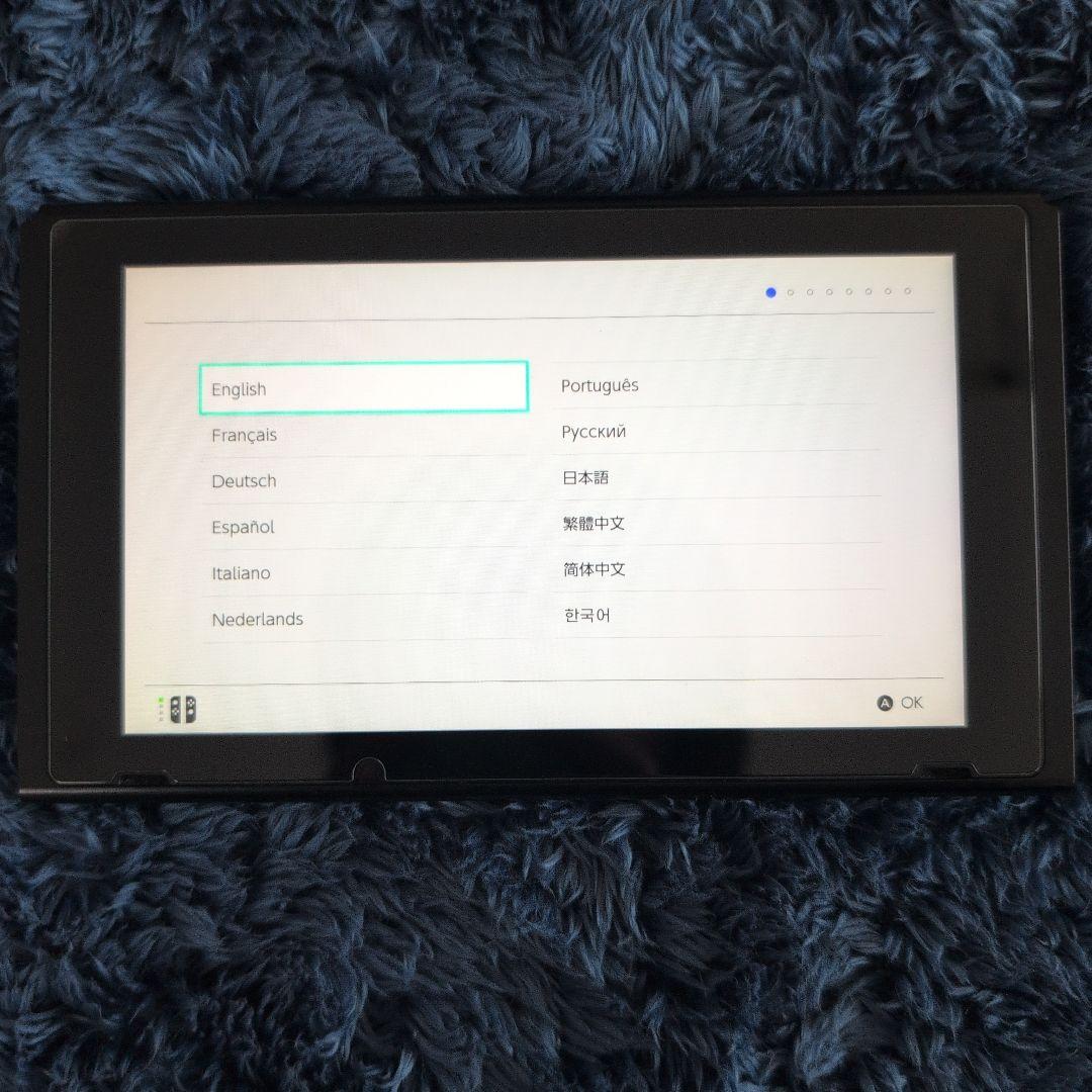 Nintendo Switch 本体 グレー ※Joy-Con不備あり