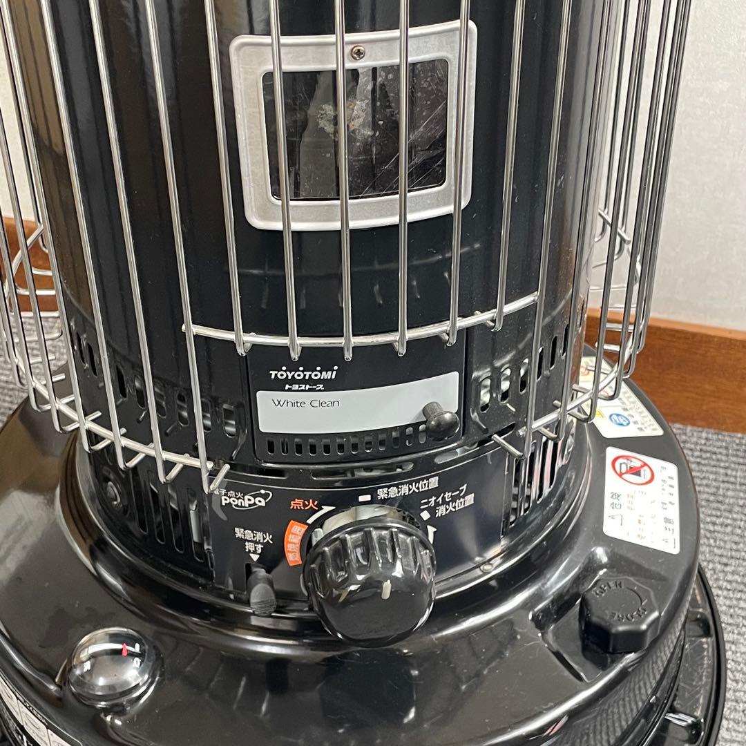 トヨトミ⭐️石油ストーブ　KS-67H 2018年製　ブラック　動作確認済み