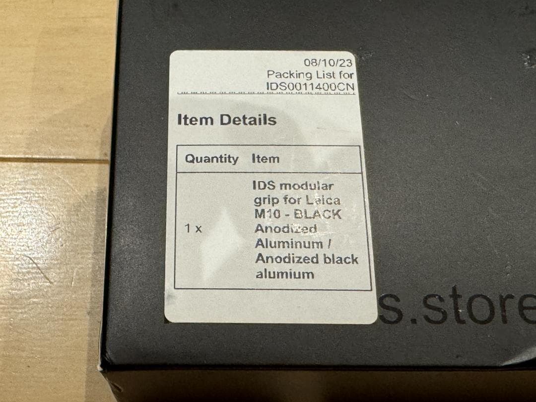 フィルムカメラ IDS Modular Grip for Leica M10