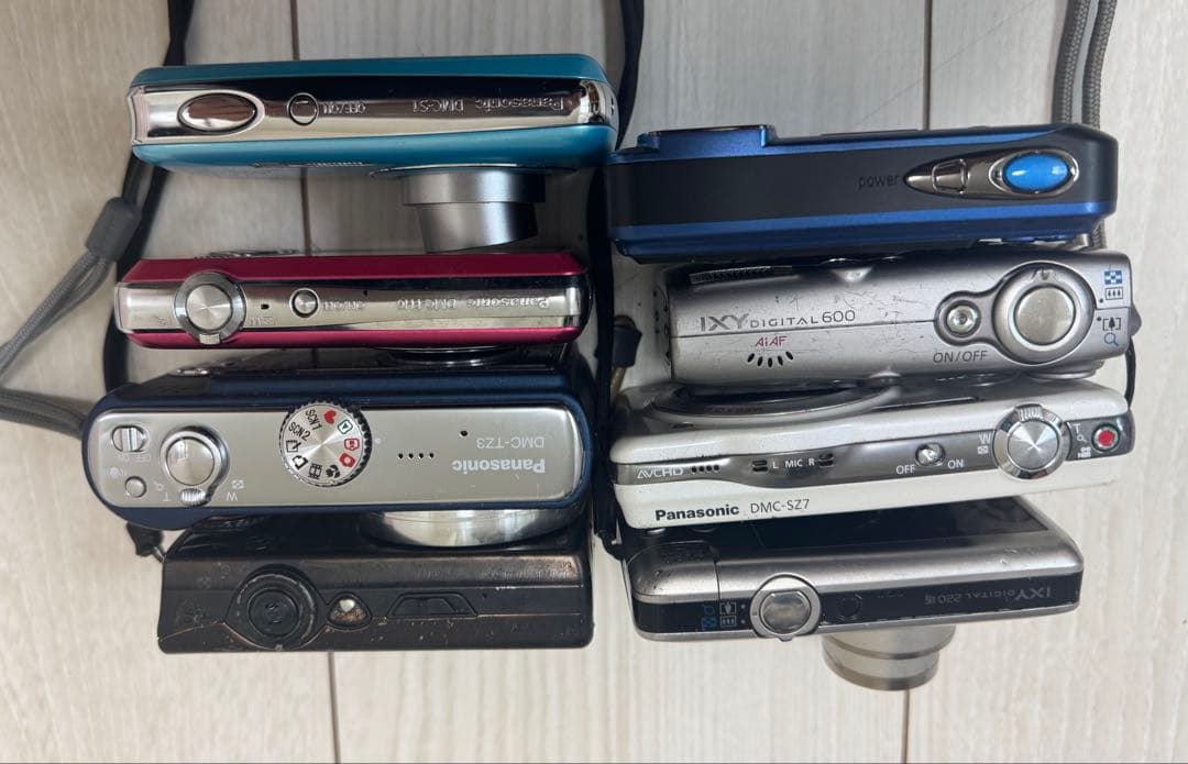 デジタルカメラ　8点セット(未確認) (ジャンク品)