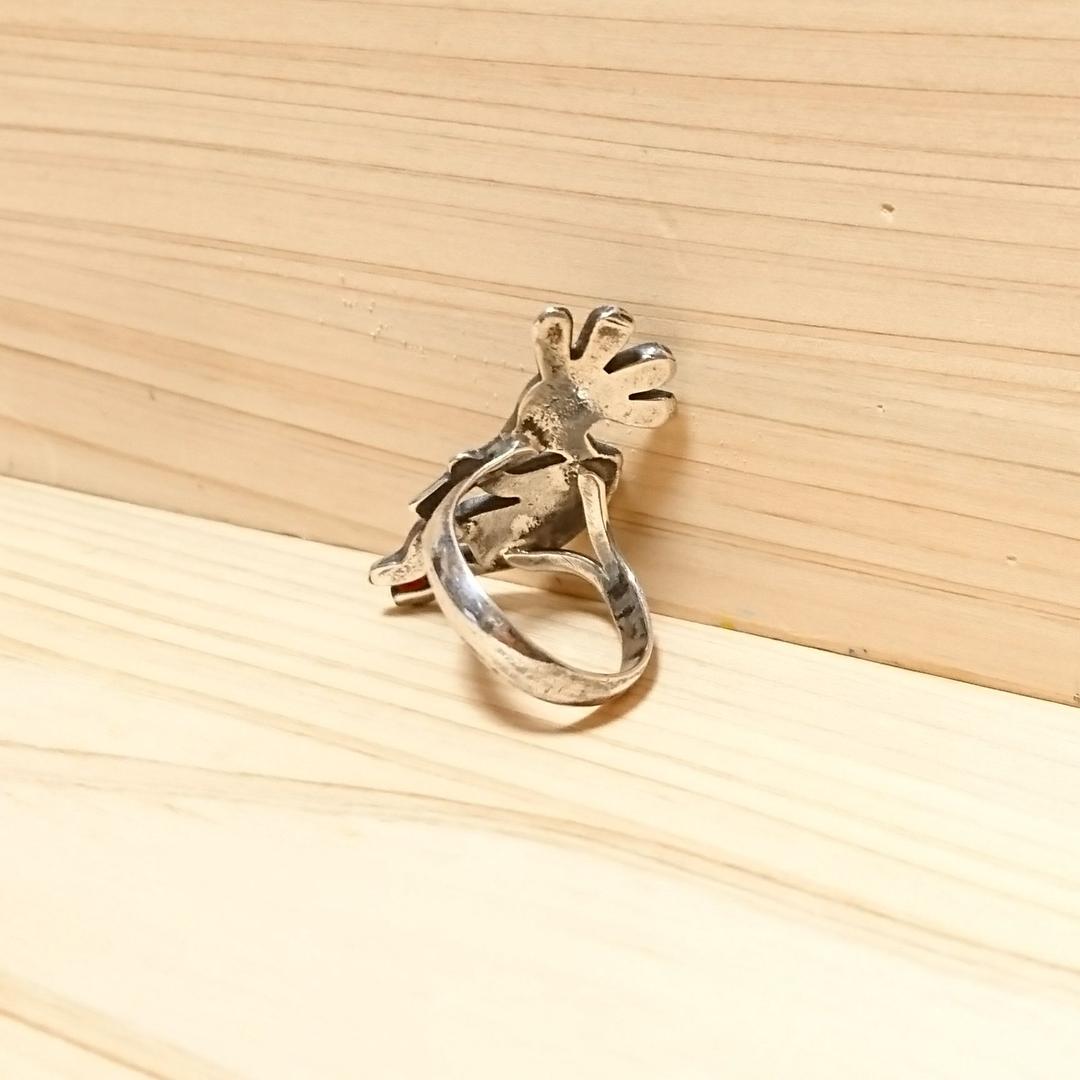 インディアンジュエリー ココペリ リング【#15】