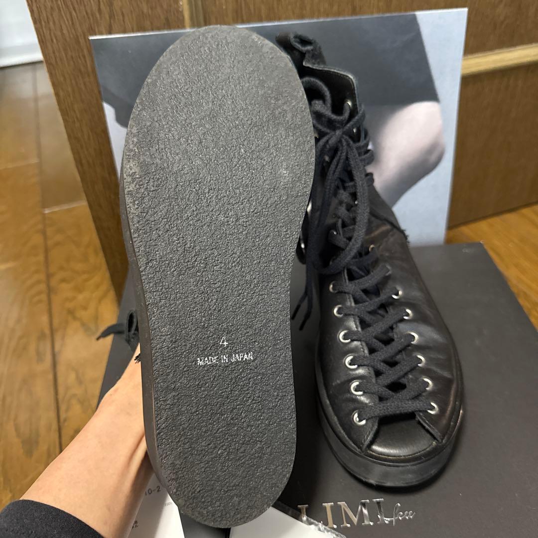 LIMI feu 黒 ブーツ 04