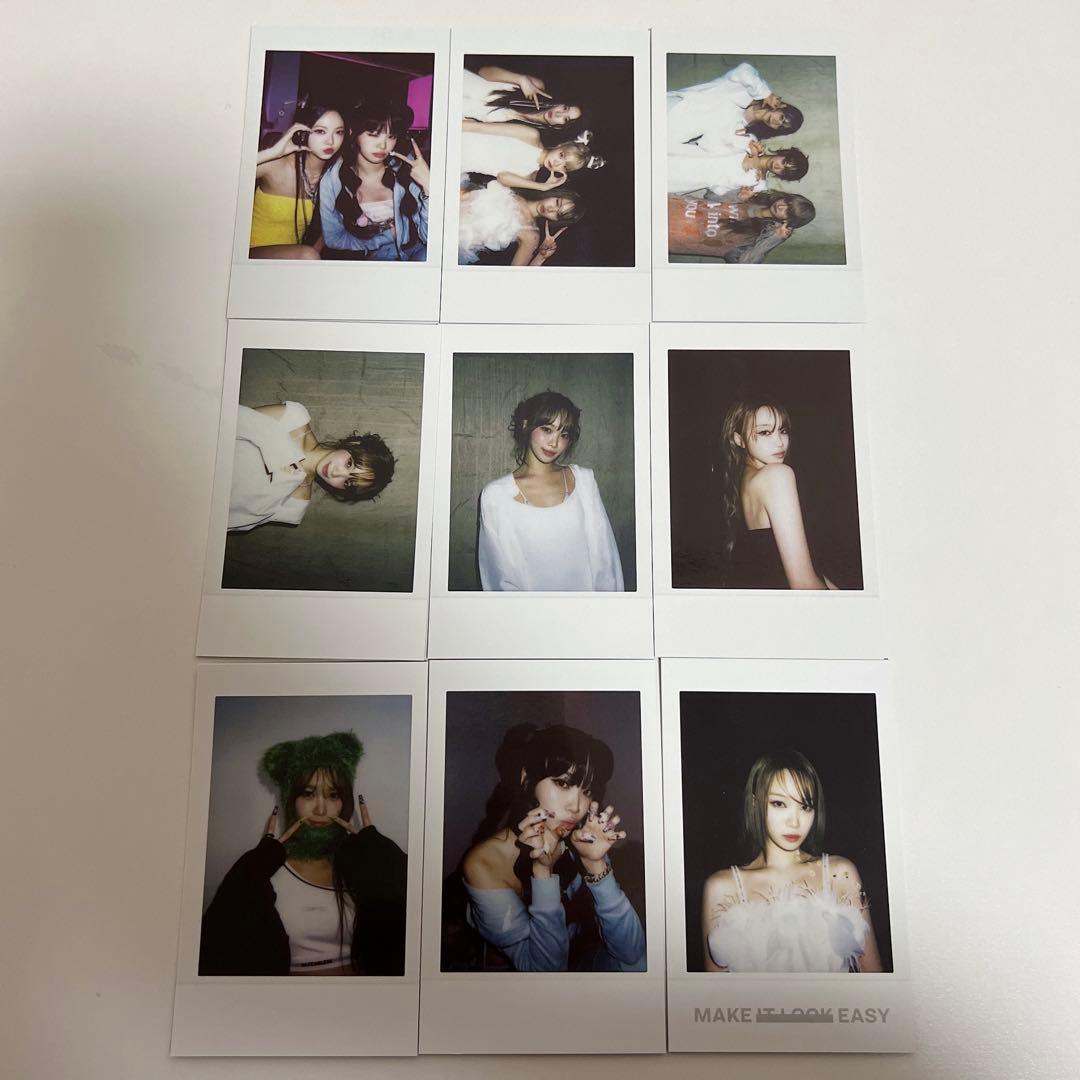LESSERAFIM「EASY」インスタントフォトカード　9種　チェウォン