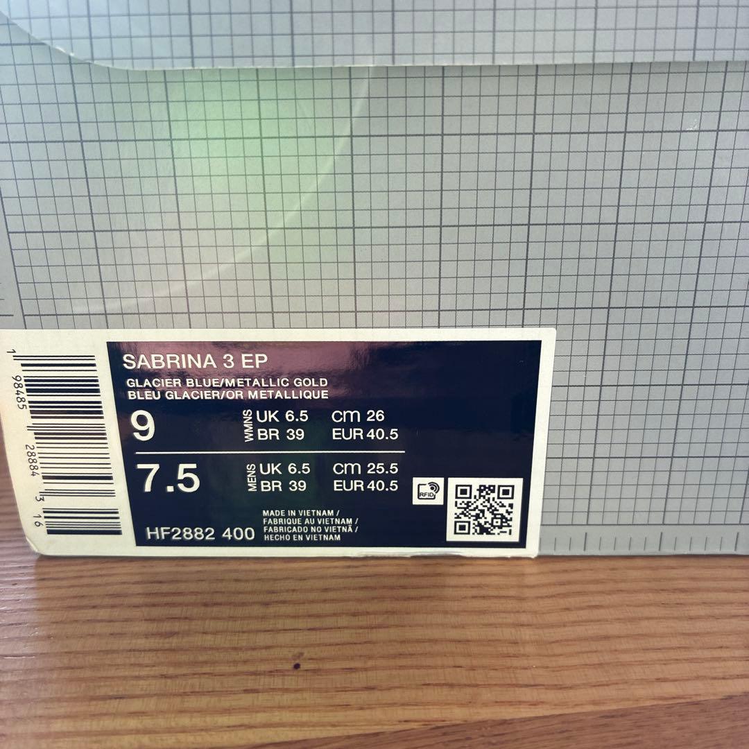 Nike Sabrina Ionescu シューズ ライトブルー