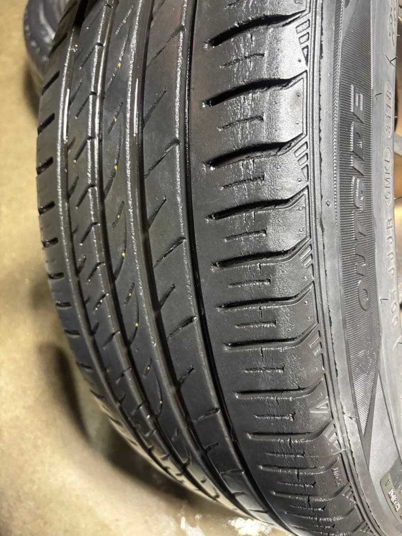 ce28 17インチ8j+38 4本　タイヤセット　レイズ　ボルクレーシング