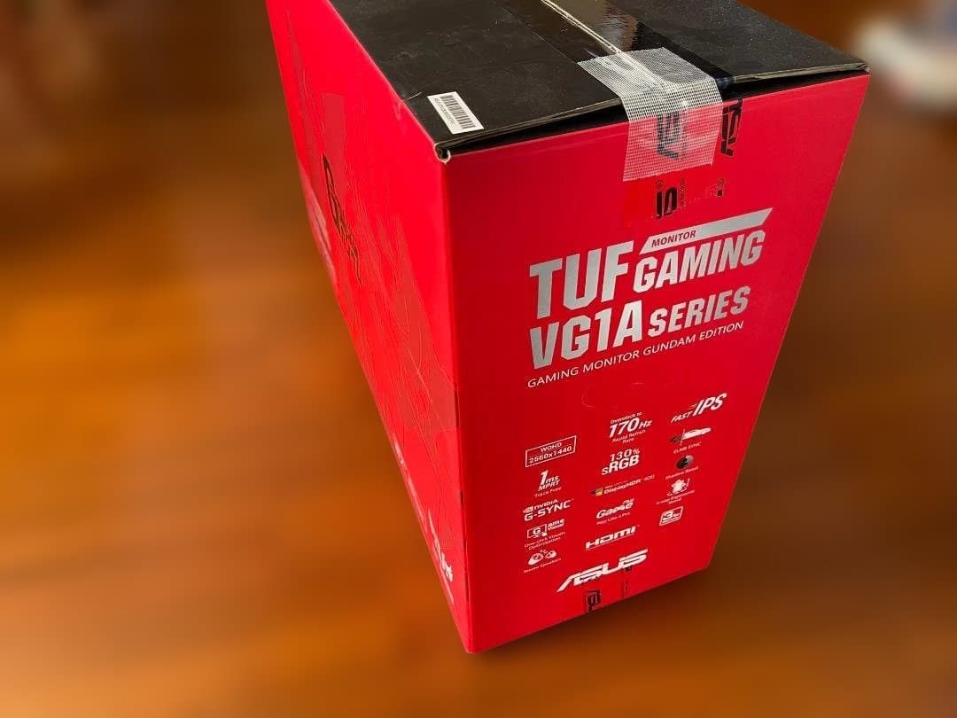 ASUS VG27AQGL1A ZAKU II 機動戦士ガンダム モニター