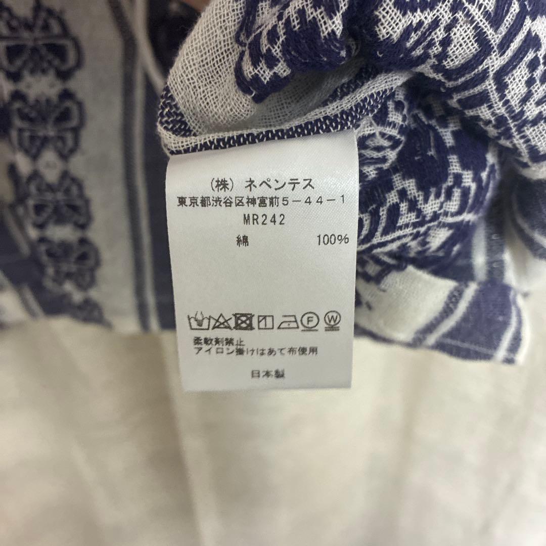 Needles 23ss ニードルズ カバナシャツ M