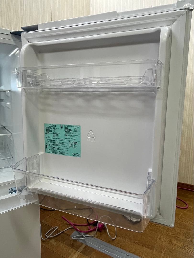 冷蔵庫 2024年製 Haier 2ドア 121L OBBR-121A 右開き