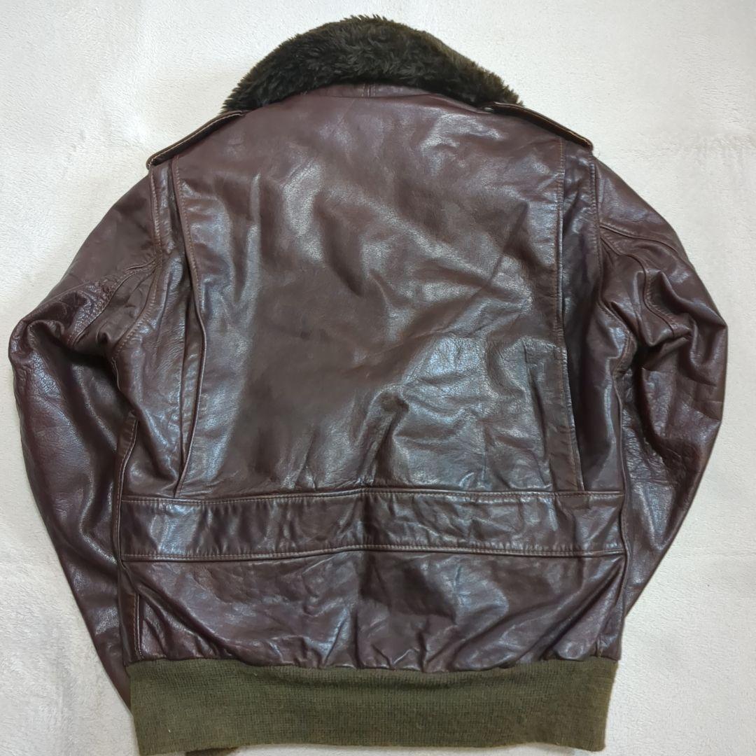 SCHOTT G-1 牛革 レザージャケット ボアライナー フライトジャケット