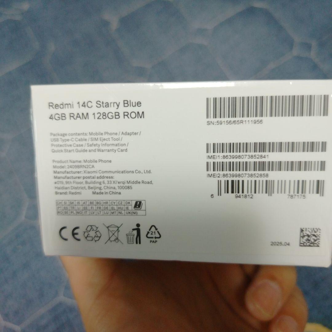 Redmi 14C Starry Blue 8GB/128GB SIMフリー