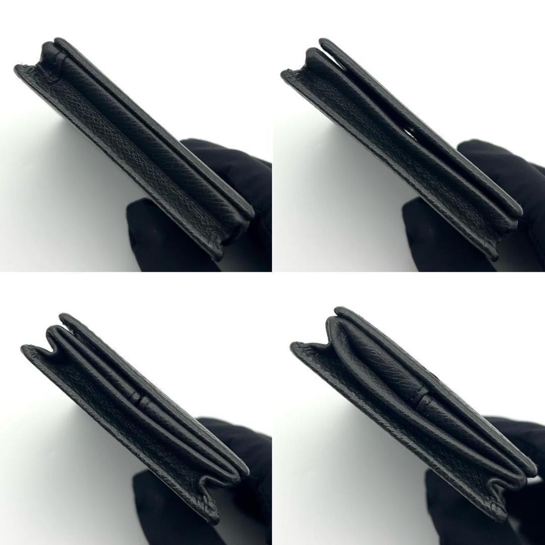 【未使用に近い】ルイヴィトン タイガ ポルトモネ ボワット 小銭入れ 黒