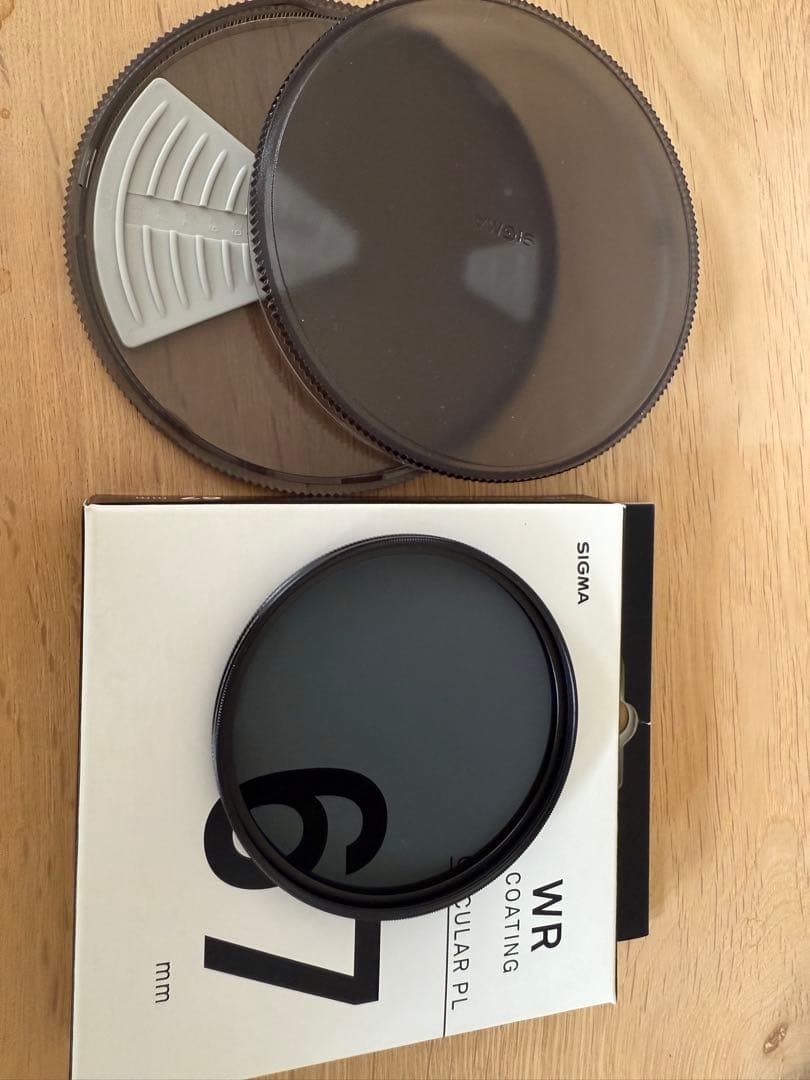 シグマ28-70mmF2.8Lマウン+CPLフィルター+保護フィルター3点