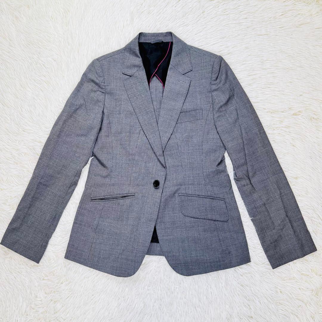 【極美品】ヒルトン REDA レディース セットアップ Lサイズ グレー 背抜き