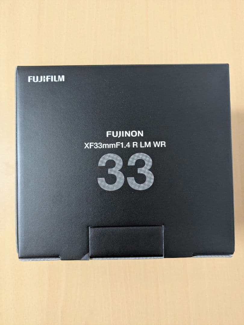 【新品未使用】FUJINON XF33mmF1.4 R LM WR