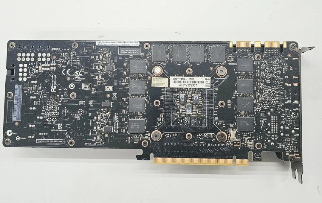 GeForce GTX TITAN X 12GB DDR5 動作確認済み　グラボ