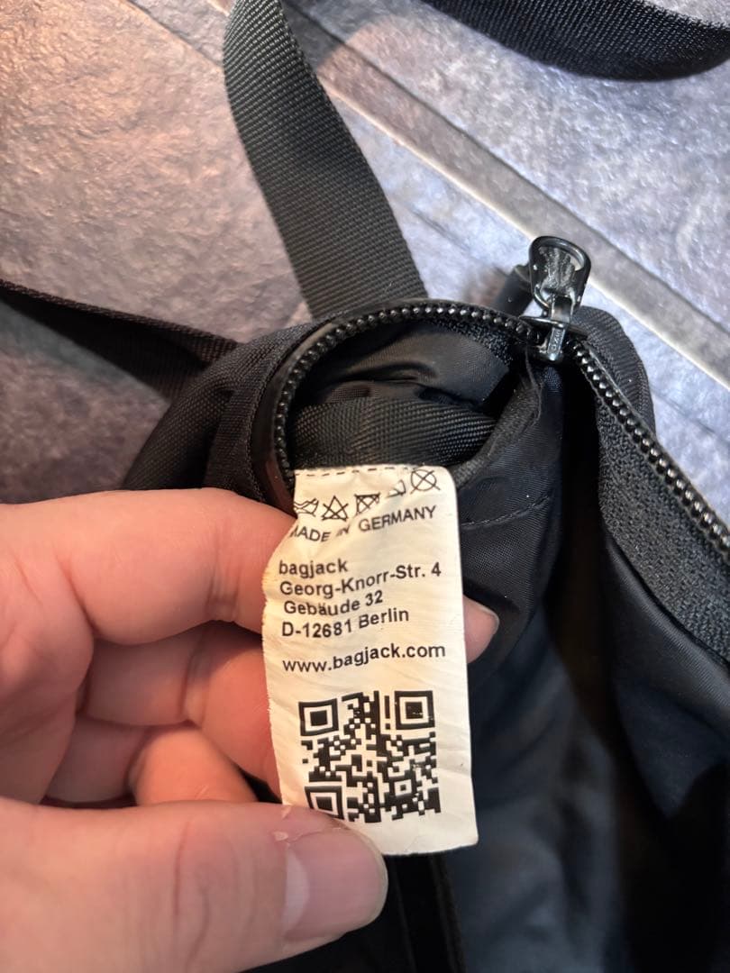 Bagjack コーデュラナイロン コブラバックルヒップバッグ