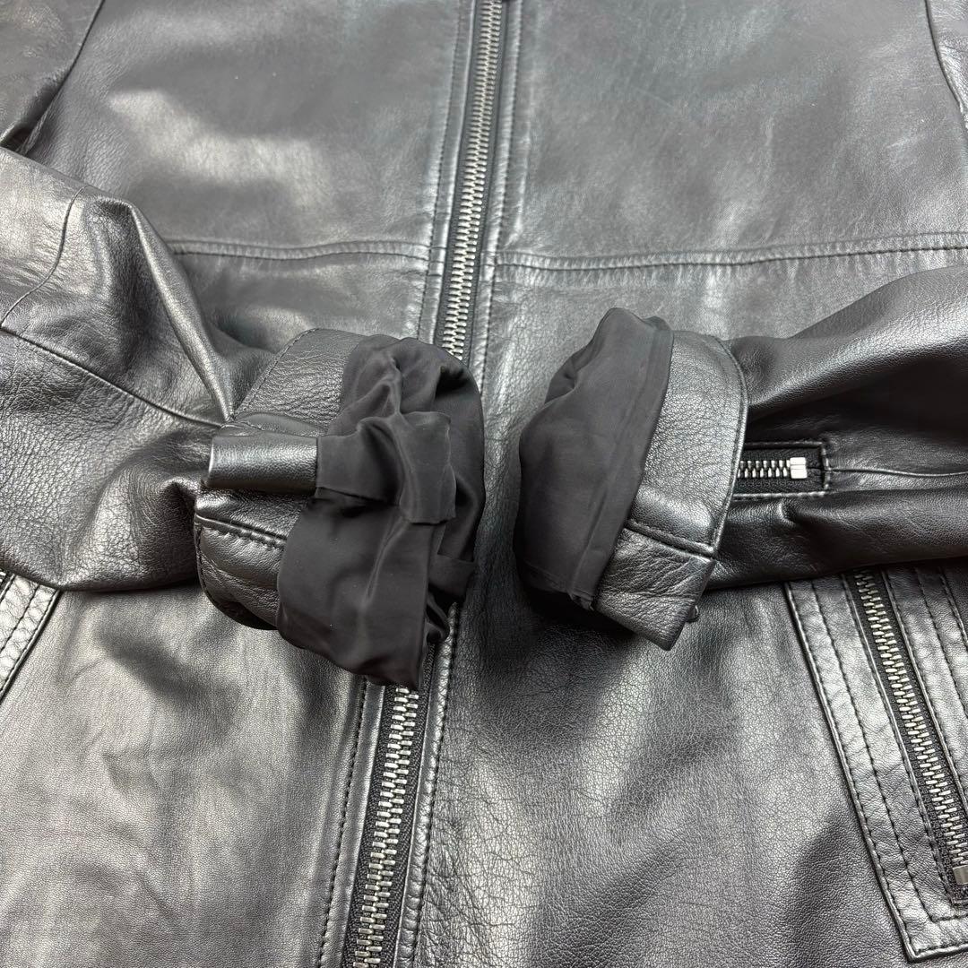 いまちゃん77 787-9セオリー 羊革 シングル レザージャケット