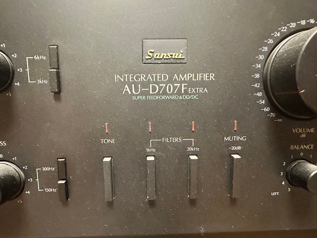 Sansui AU-D707F Extra インテグレーテッドアンプ