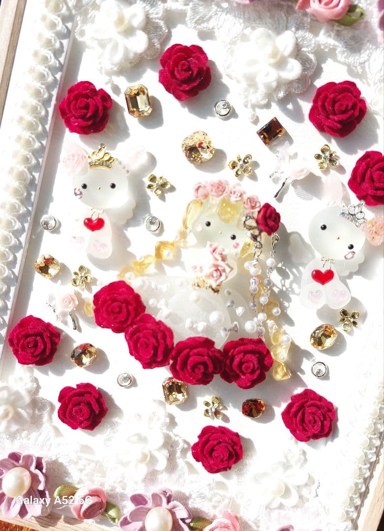 シーグラスアート うさちゃん天使と花嫁♪お取り置き中です(⋆ᴗ͈ˬᴗ͈)”