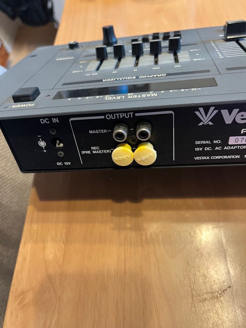 DJミキサー　Vestax PMC09 ビンテージ