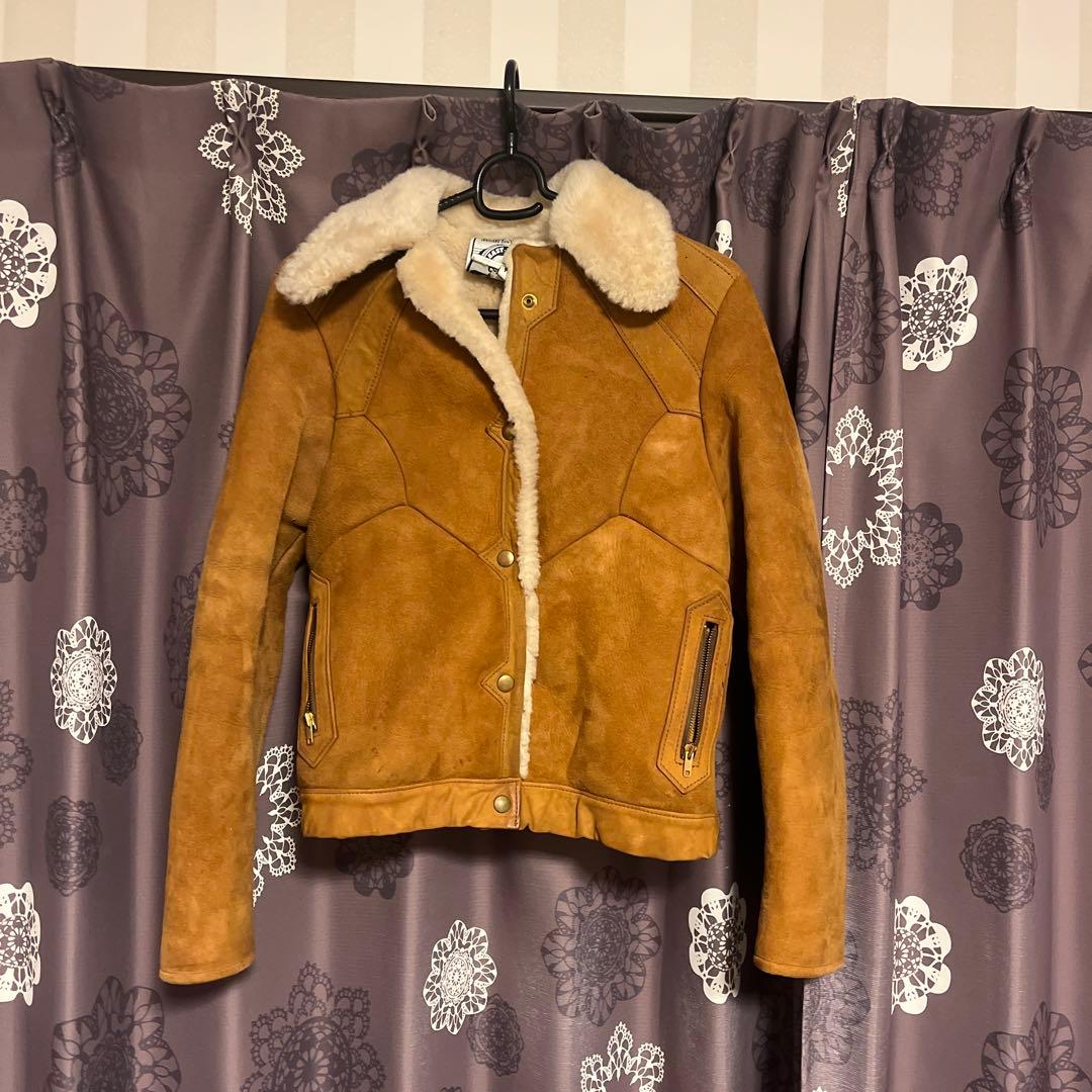 70's EASTWEST ムートンジャケット ヴィンテージ