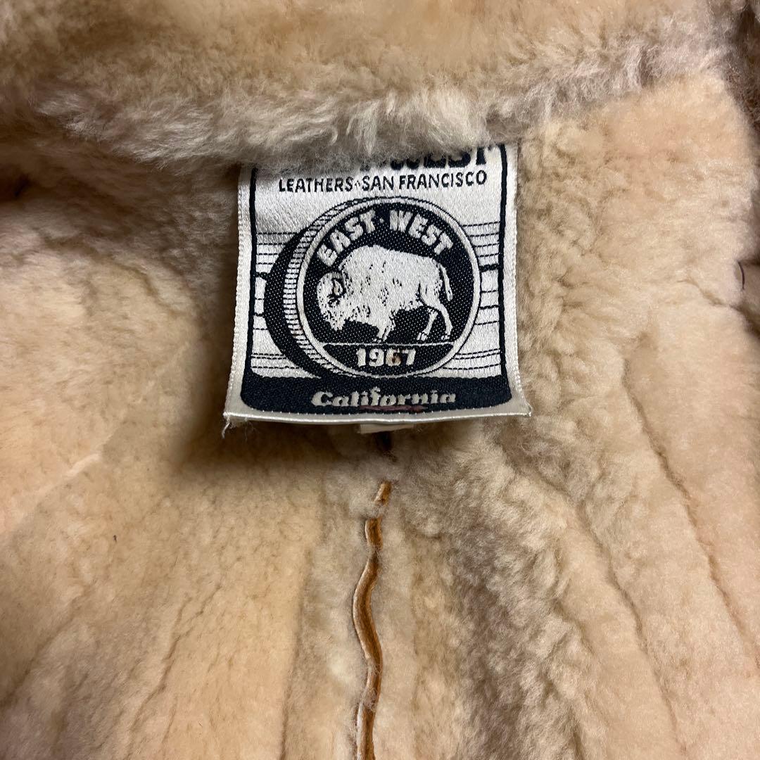 70's EASTWEST ムートンジャケット ヴィンテージ