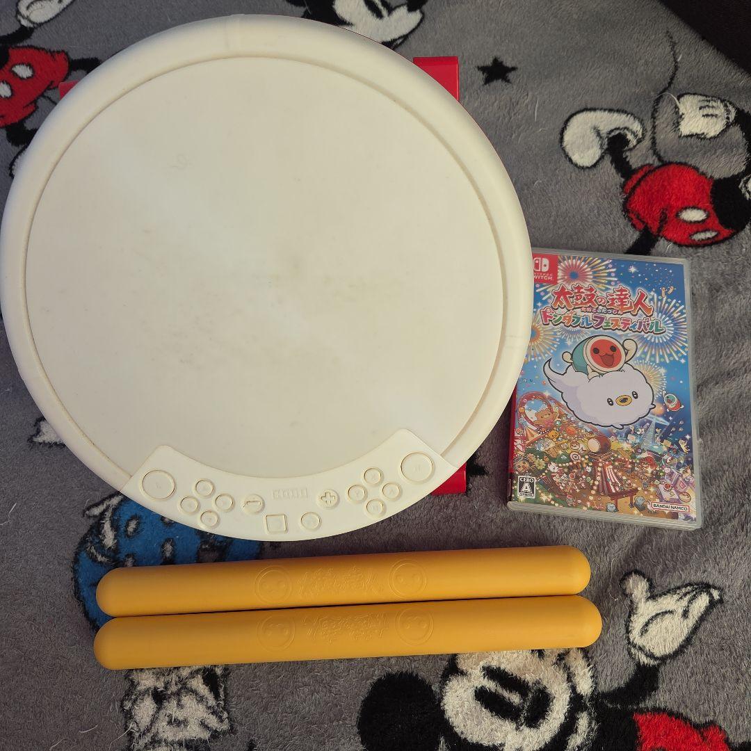 k*n様 Switch　ソフト 太鼓の達人ドンダフルフェスティバル＆太鼓セット