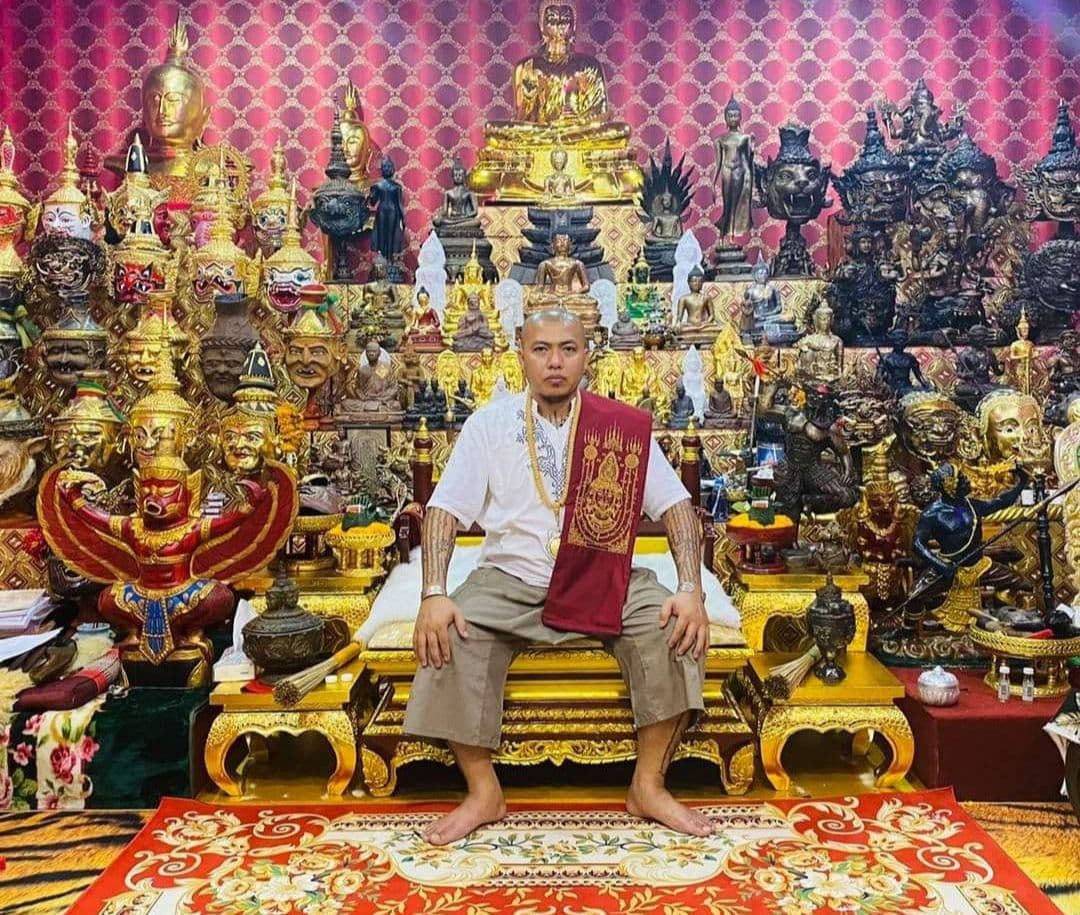 タイのお守り　プラクルアン　5人女性精霊お守り　恋愛　幸運　金運