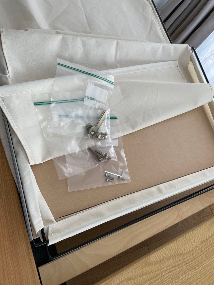 スモール　セミシングル　無印良品　ベッドフレーム　ベッド下収納付