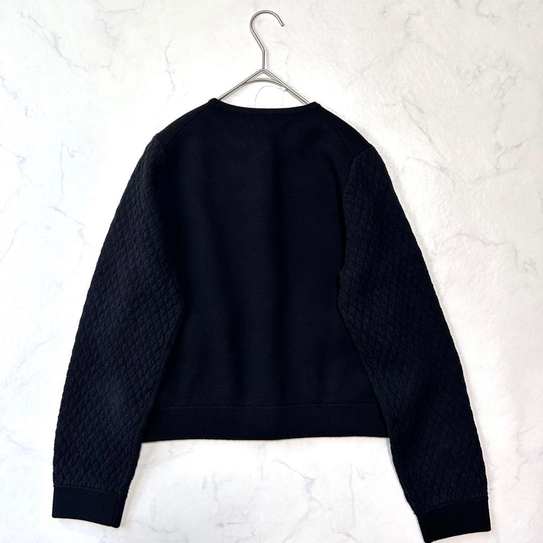 新品タグ付き ボールジィ パールコンビ クルーネック カーディガン定価3.7千円