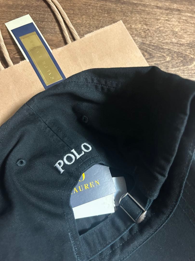 Polo Ralph Lauren ブラック ベースボールキャップ