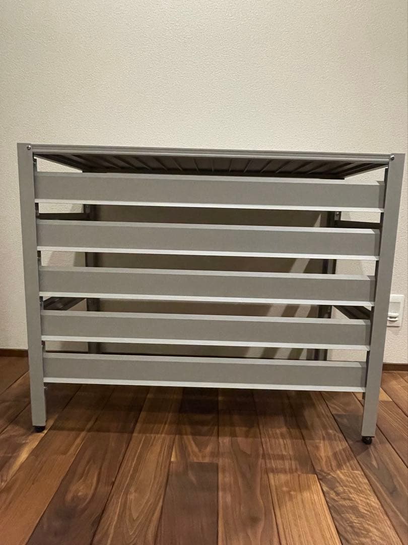 エアコン室外機カバー グレー