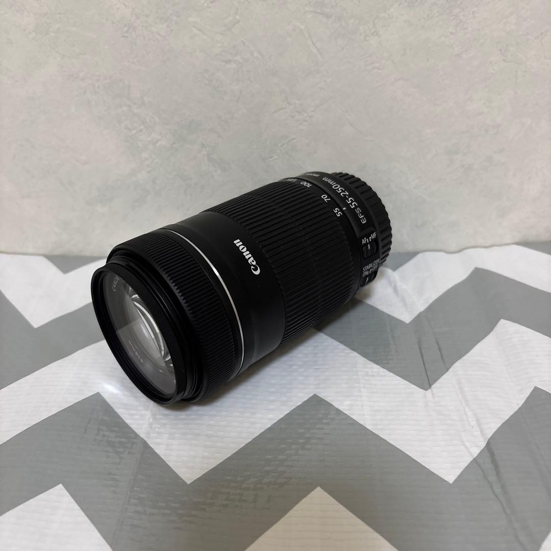 望遠レンズ　Canon EFS 55-250mm