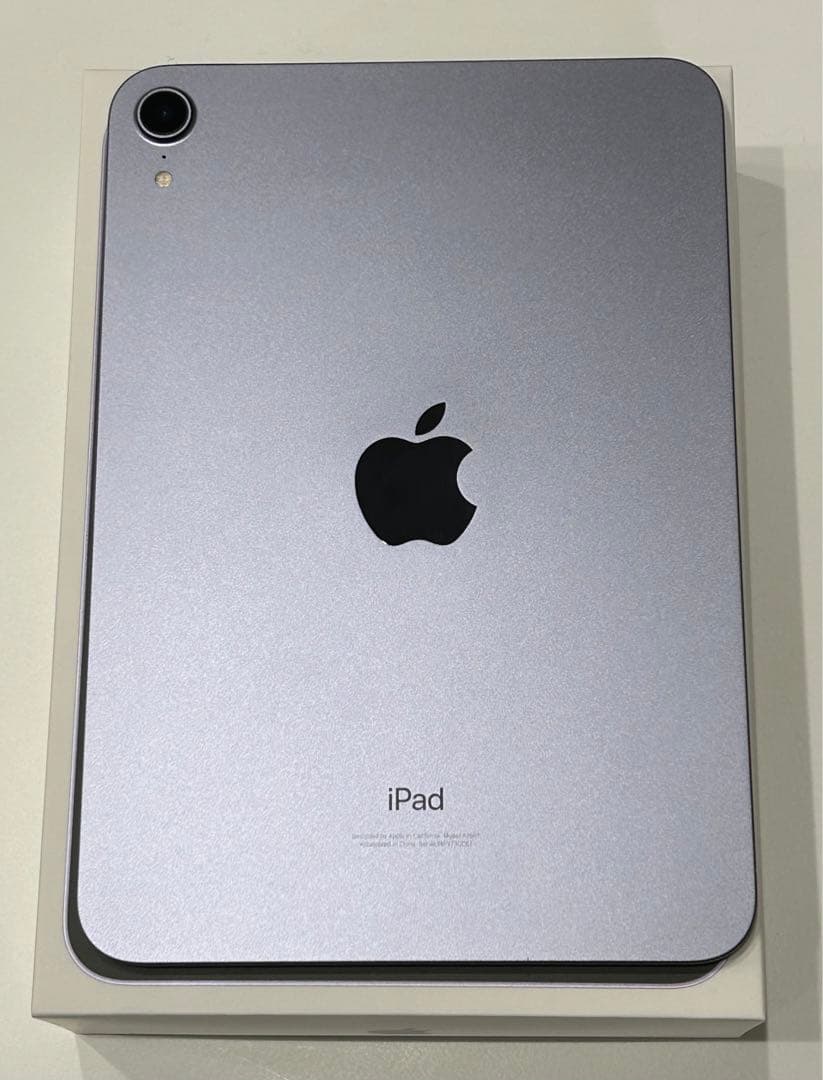 Apple iPad mini 第6世代 パープル 64GB WiFiモデル