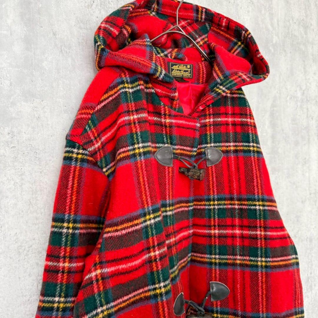 ✅️【ヴィンテージ】エディー・バウアー USA製　黒タグ　90s　ダッフルコート