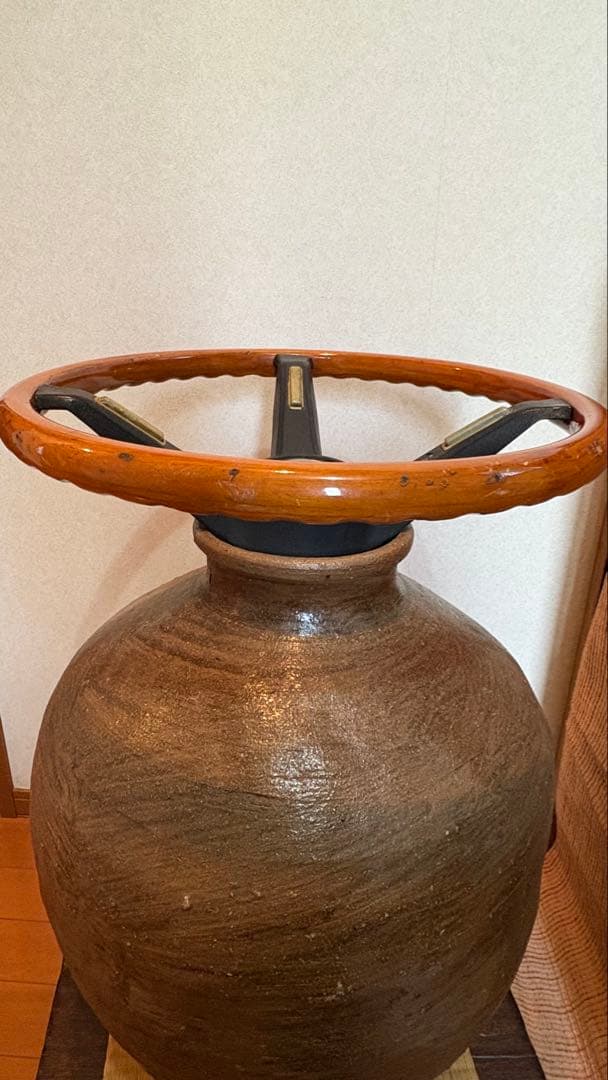 24VTURBO様　アルファロメオ　ステアリング　ウッド　ハンドル