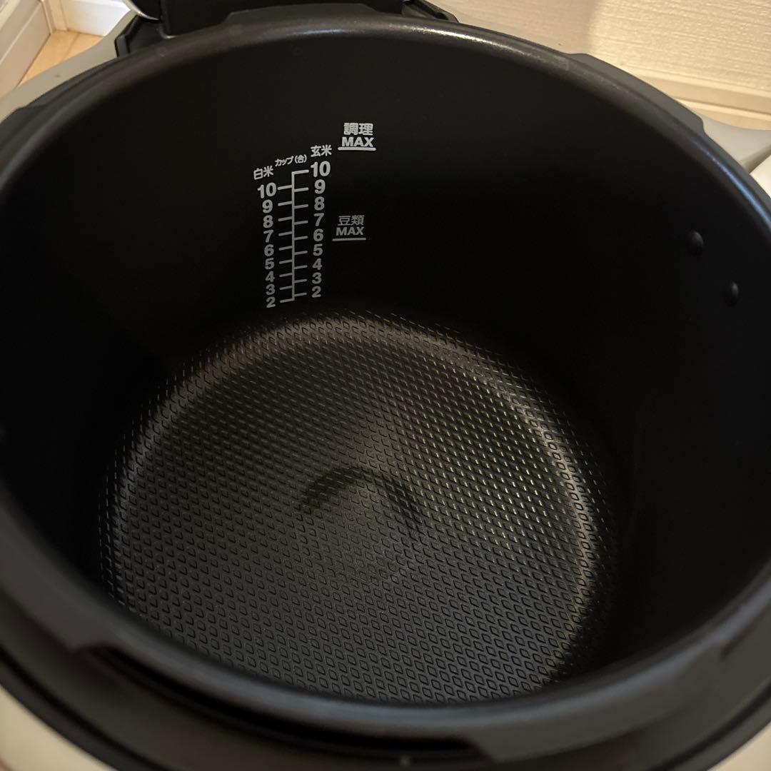 ティファール 電気圧力鍋 6L クックフォーミー ホワイト